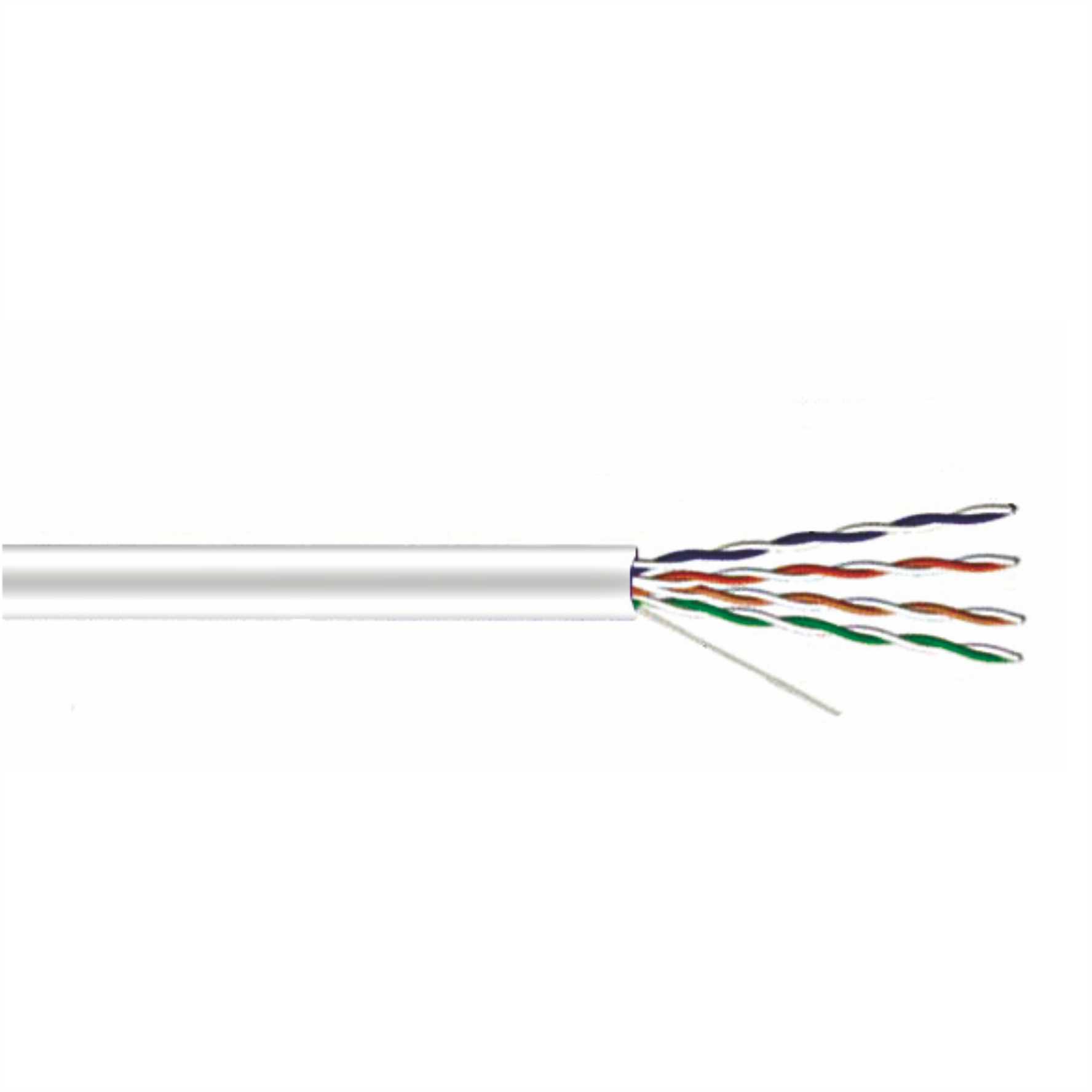UTP data cable 4PR 24AWG CAT 5E version STANDART type A