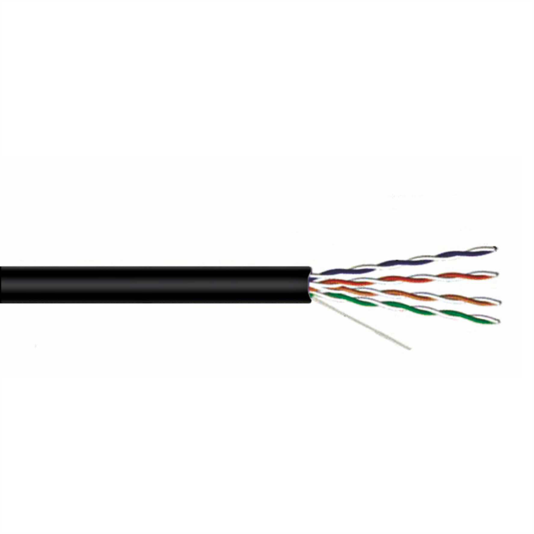 UTP data cable 4PR 24AWG CAT 5E version Standart OUTDOOR Plexus