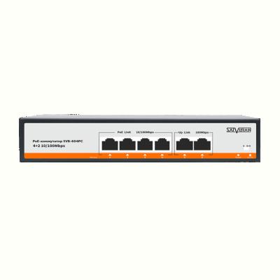 Коммутатор 4-х портовый SVB-604PC